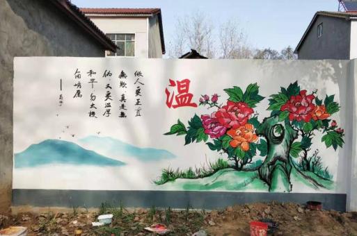 色达关于墙体彩绘制作时应该了解的一些问题