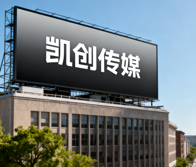 色达户外广告牌的设计与制作